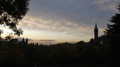 Clouds Landscapes nature Trees