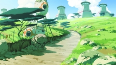 Clouds Landscapes paths scenic