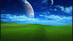 Clouds Landscapes planets Photo