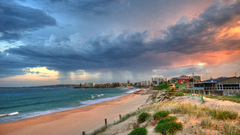 Clouds Landscapes Seaside Beaches