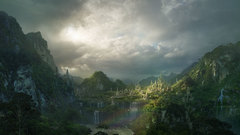 Clouds Landscapes skies