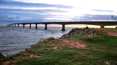 Clouds Landscapes skyline shore