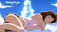 Clouds love Anime waiting beds drawings live long hair anime 