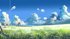 Clouds Makoto Shinkai Anime