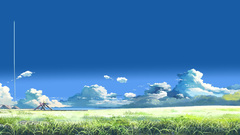 Clouds Makoto Shinkai Anime