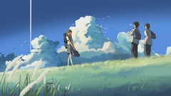 Clouds Makoto Shinkai Anime