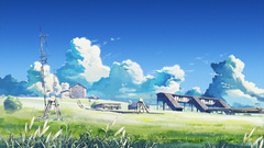 Clouds Makoto Shinkai Anime