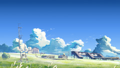 Clouds Makoto Shinkai Anime
