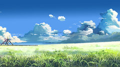 Clouds Makoto Shinkai scenic
