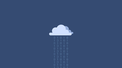 Clouds minimalistic binary Simple