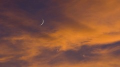 Clouds moon skyscapes