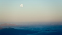 Clouds moon skyscapes