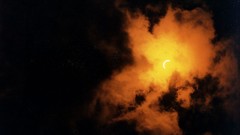 Clouds moon skyscapes