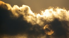 Clouds moon skyscapes