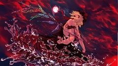 Clouds moon weapons wings crystals dress hats fangs Vampires 