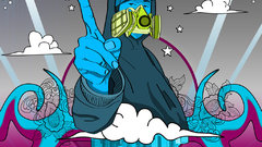 Clouds multicolor masks hoodies