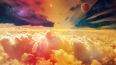 Clouds multicolor skyscapes