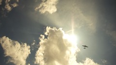 Clouds nature Aircraft skyscapes