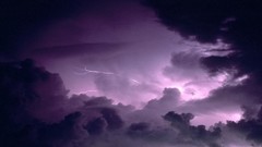 Clouds nature storm purple