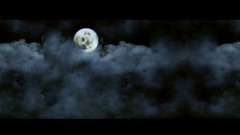 Clouds night moon skyscapes