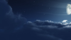 Clouds night Stars skyscapes