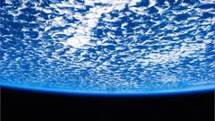 Clouds orbit Earth solar system planets outer space 