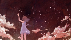 Clouds orginal Beauty anime