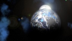 Clouds outer space planets