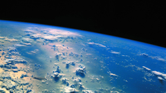 Clouds outer space Stars