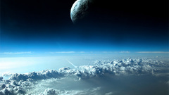 Clouds outer space Stars