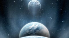 Clouds outer space Stars