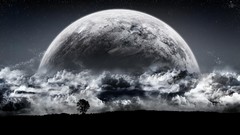 Clouds planets skyscapes