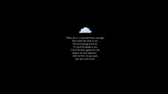Clouds poetry