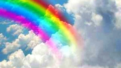 Clouds rainbows