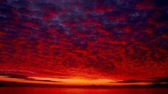 Clouds red skyscapes