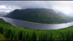 Clouds rivers Mountains