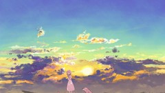 Clouds scenic Anime