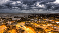 Clouds scenic Beaches