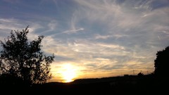 Clouds silhouettes skyscapes