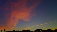 Clouds silhouettes skyscapes