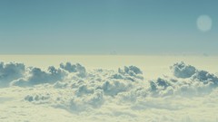 Clouds skies