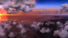 Clouds skies video games blimp