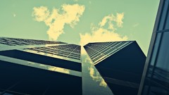 Clouds skyscapes reflections