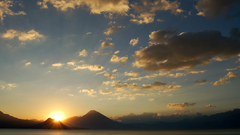 Clouds skyscapes Sea sunset