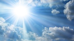 Clouds sunlight skyscapes sun flare