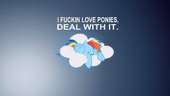 Clouds text sleeping my little pony rainbow dash