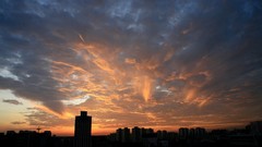 Clouds theme skies cityscapes