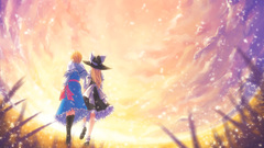 Clouds touhou dress back