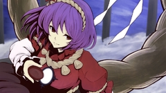 Clouds touhou mirrors leaves