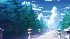 Clouds touhou scenic video games